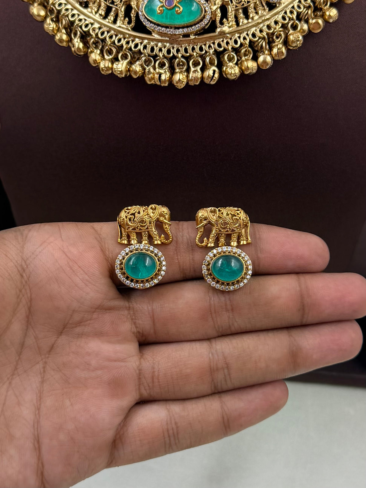 Pallavi South Indian Necklace Set