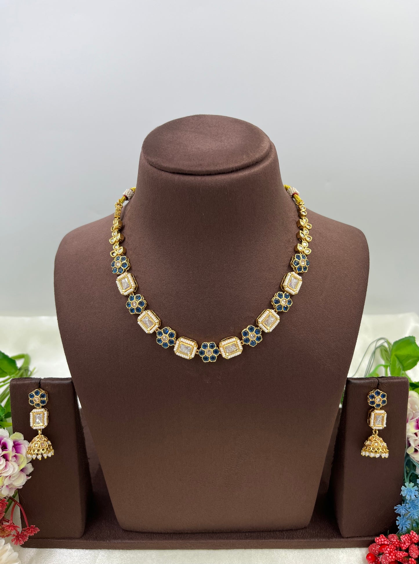 Multi Delicate Kundan Necklace