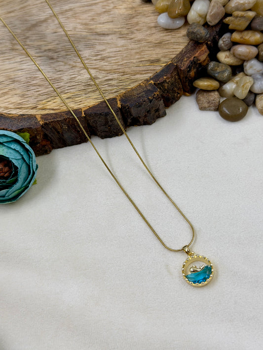 Ocean Wave Gold Chain