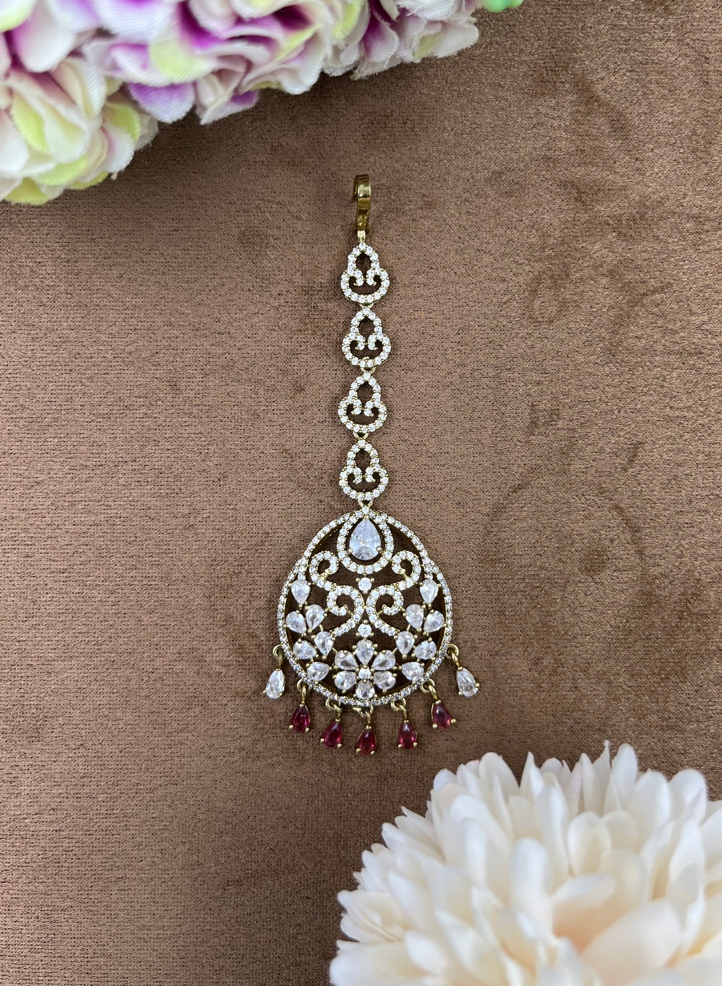 Dulhan Dazzle Kundan Maang Tikka