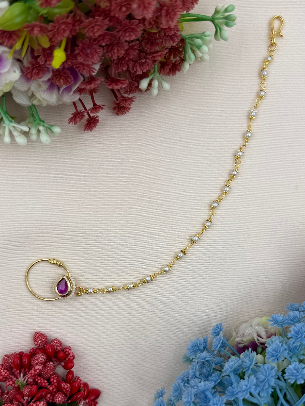 Aradhya Traditional Indian Nose Ring