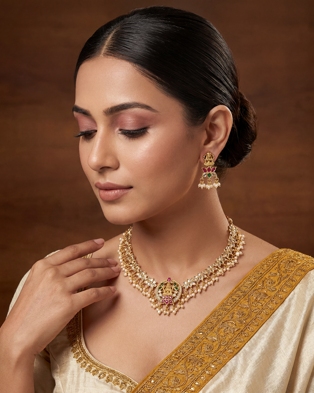 Sanchita South Indian Premium Necklace