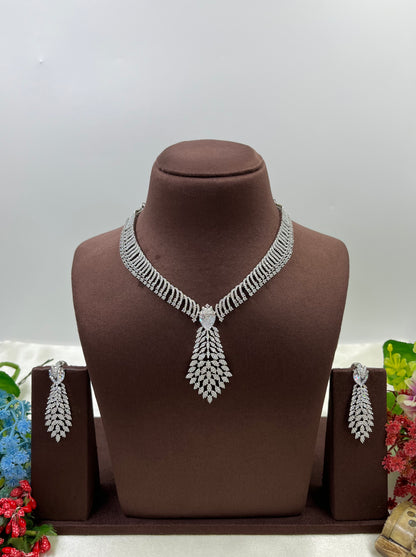 Rubina American Diamond Premium Necklace