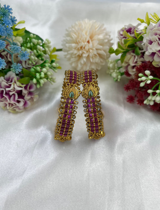 Ruchika Temple Premium Bangles