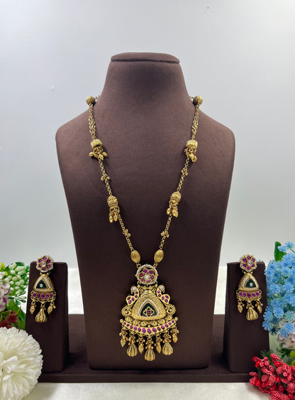 Usha Heritage long Necklace