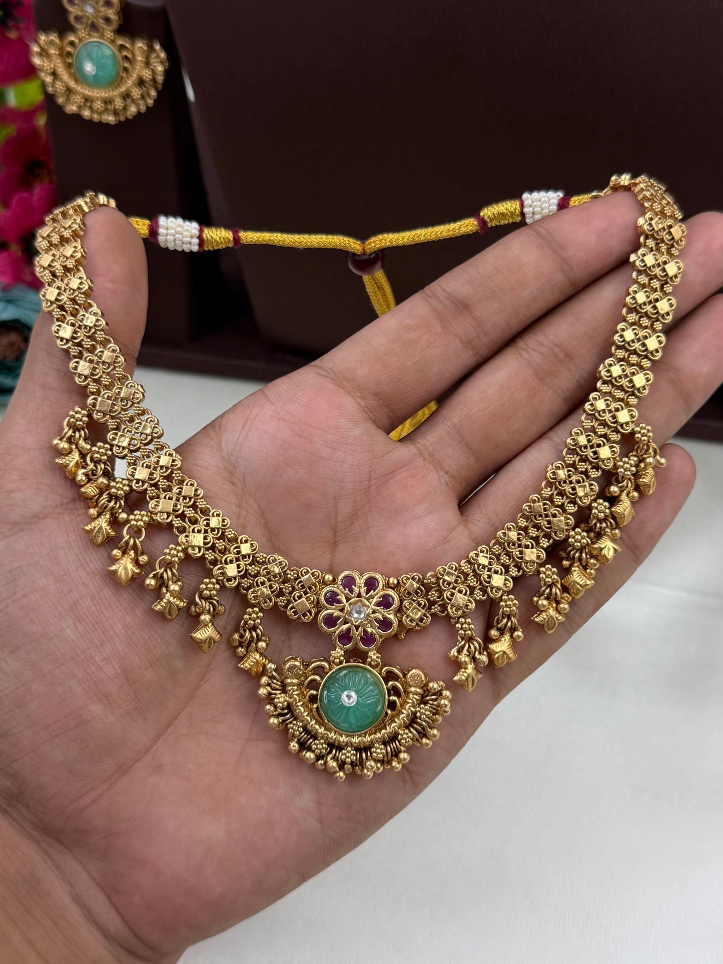 Mahima Premium Heritage Necklace Set