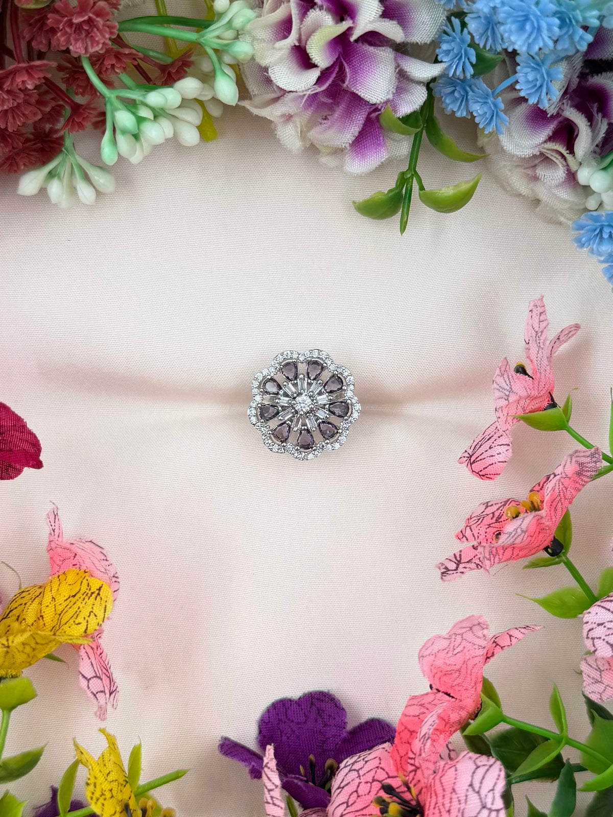 Mansi American Diamond Ring (Adjustable)
