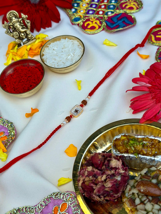 Spiritual Swastik Rakhi