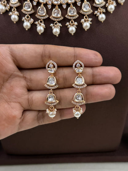 Isabella Moissanite Necklace Set