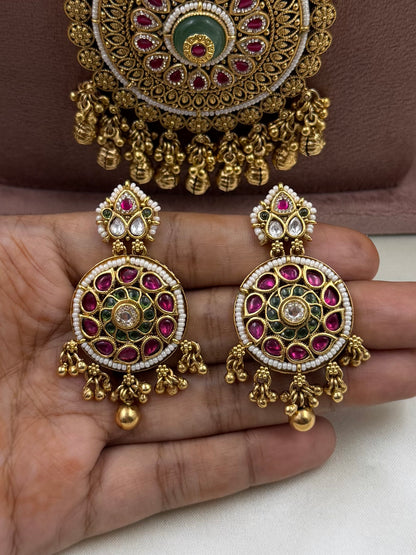 Latika Heritage Chorski Combo Necklace Set