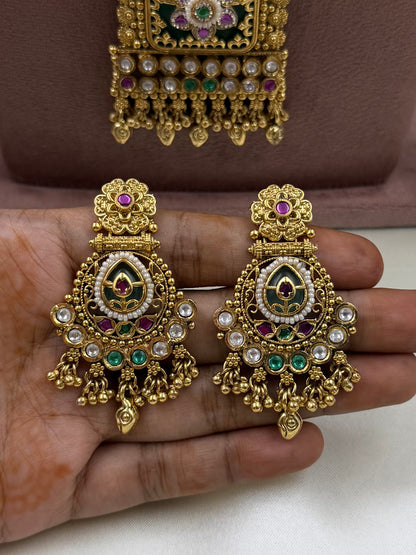 Lakshmi Heritage Combo Necklace Set