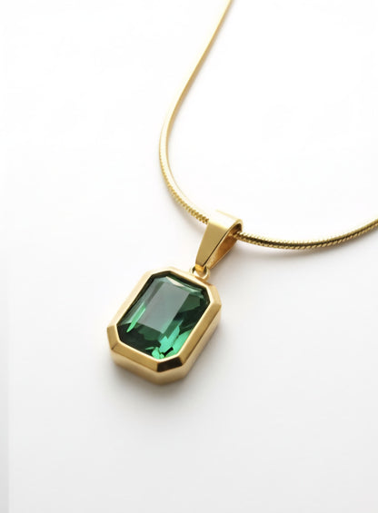 Classic Emerald Necklace