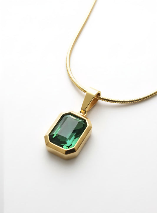 Classic Emerald Necklace