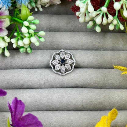 Juliee American Diamond Ring (Adjustable)