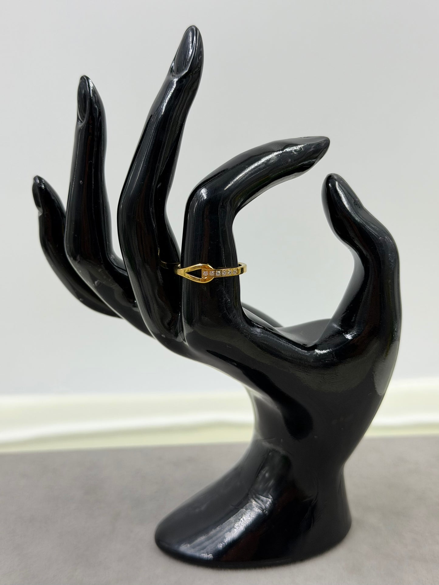 Cecily Anti-Tarnish Stainless Steel Ring