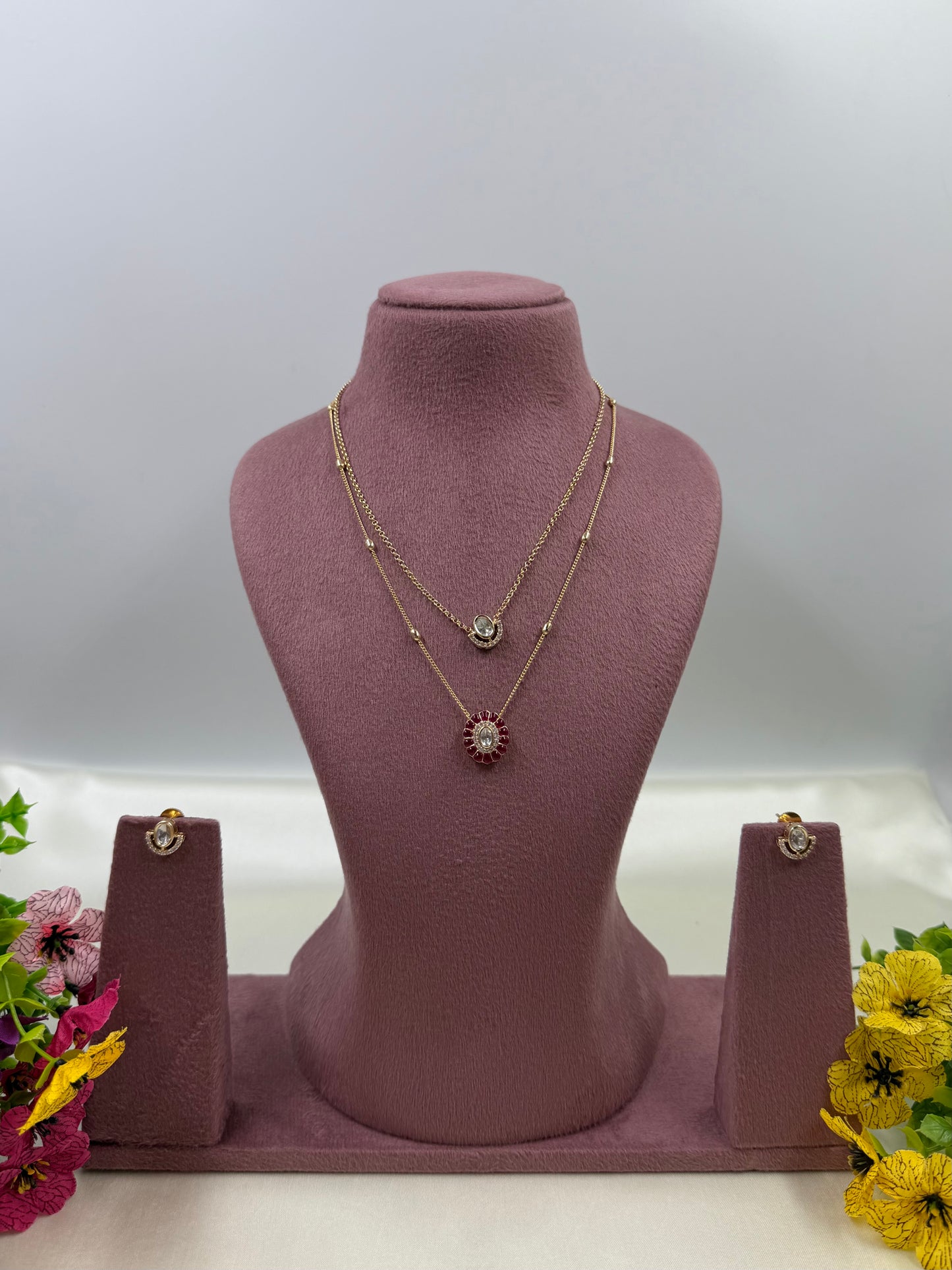 Hema Moissanite Chain Pendant