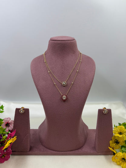 Hema Moissanite Chain Pendant