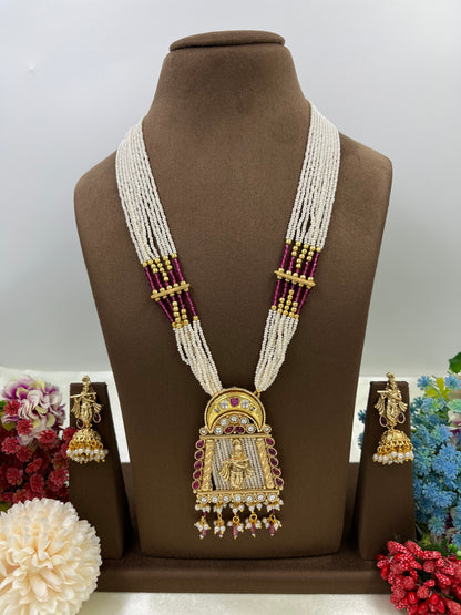 Rajwadi Long Necklace