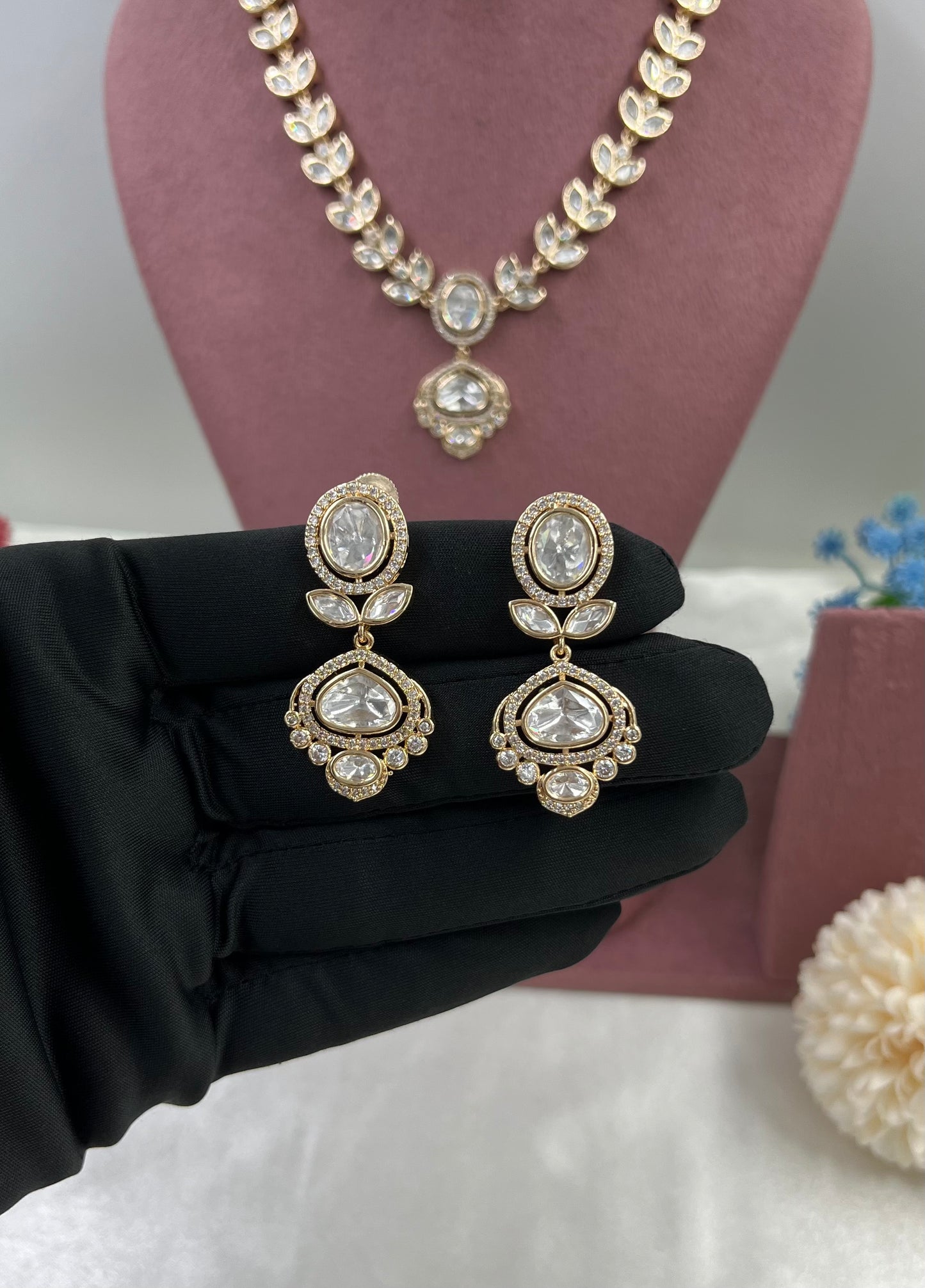 Rhea Moissanite Necklace