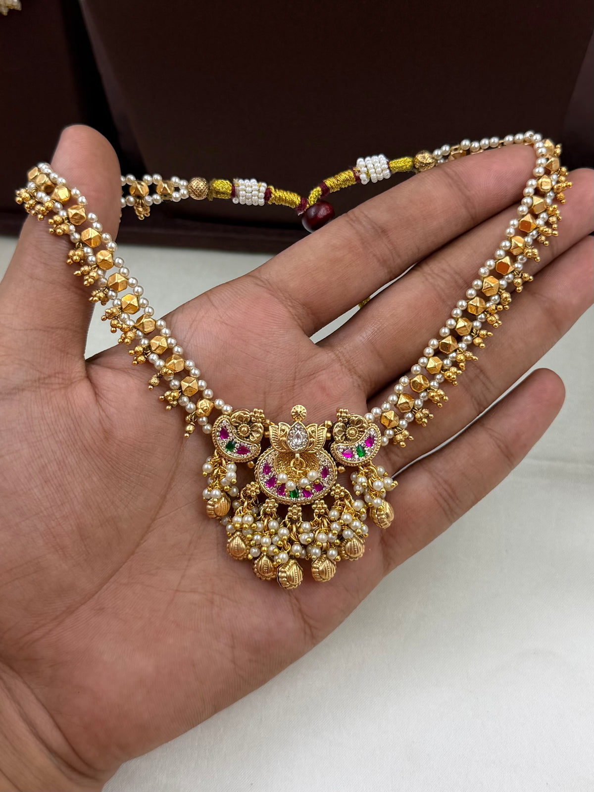 Lalita Premium Chorski Necklace Set