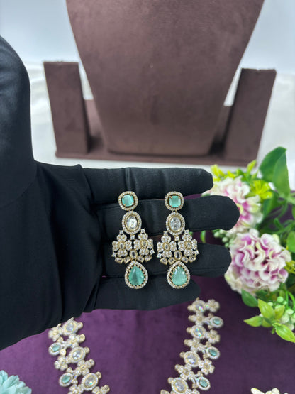 Era Regal Sparkle Victorian Necklace Set.