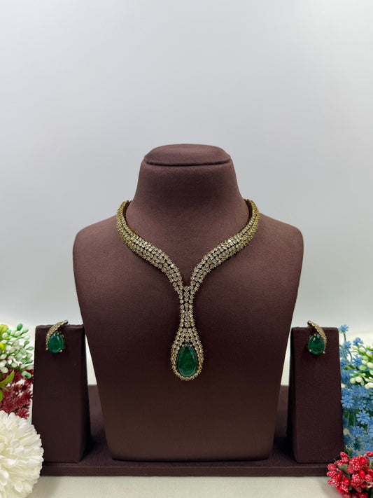 Rashamika Victorian Necklace