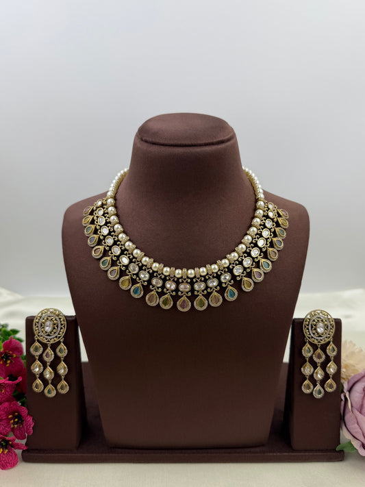 Nidhi Premium Victorian Necklace Set
