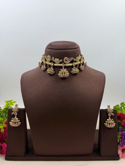 Reet Victorian Choker Necklace Set