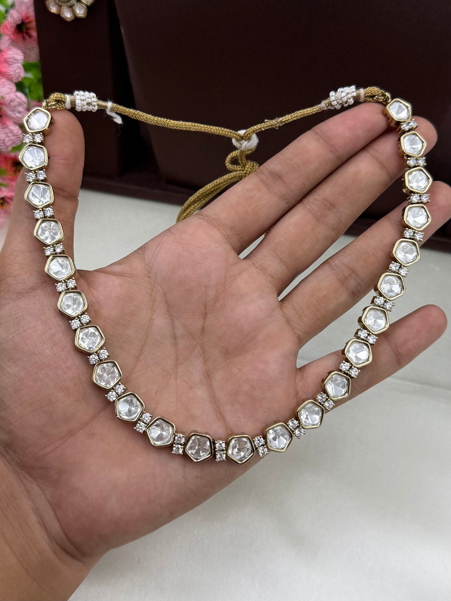 Garima Victorian Delicate Necklace Set
