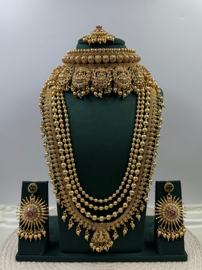 Padmini Traditional Temple Combo Set