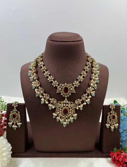 Shrevali Layered Moti Necklace