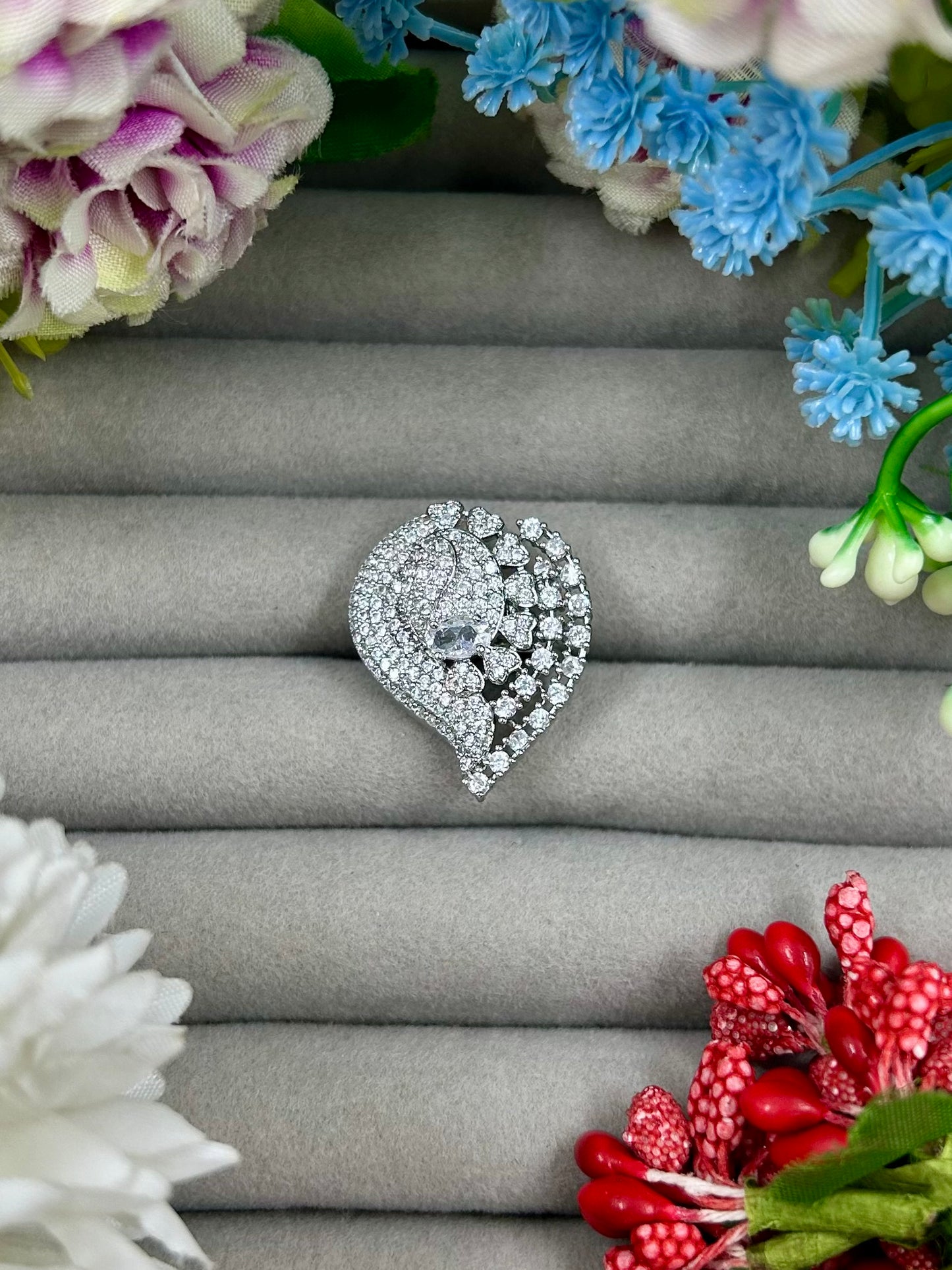 Naomi American Diamond Ring