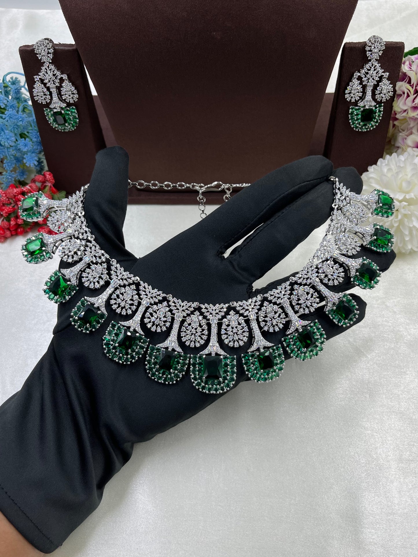 Yogita Premium American Diamond Necklace