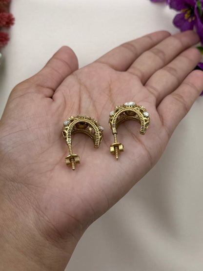 Pihu Polki Stone Earring