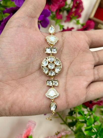 Riddhi Moissanite Bracelet (Adjustable)