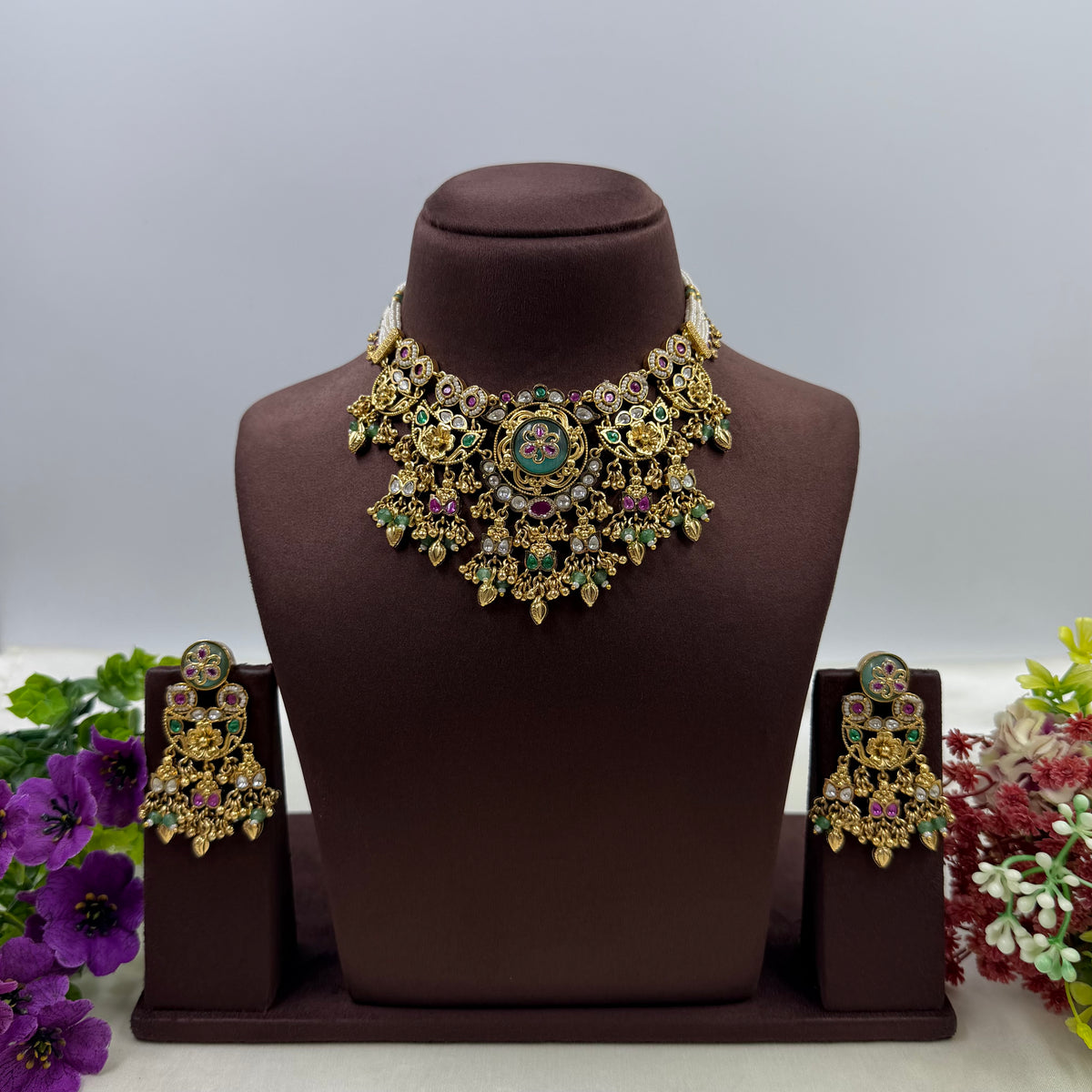 Ahilya Heritage Necklace Set
