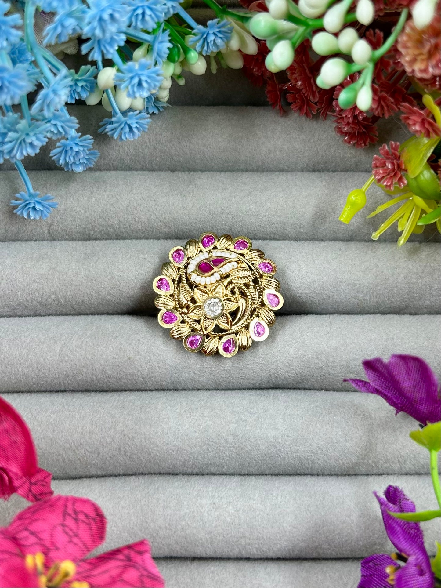 Tanisha Premium Chorski Ring (Adjustable)