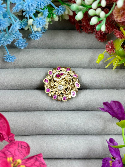 Tanisha Premium Chorski Ring (Adjustable)
