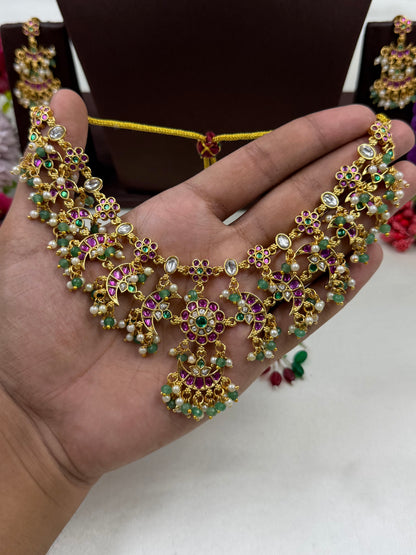 Revati Kundan Necklace Set