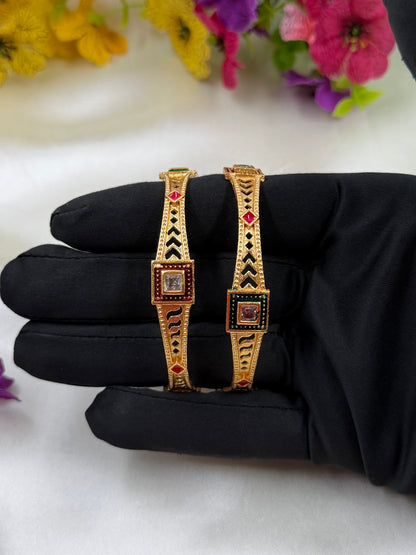 Falak Golden Bangles