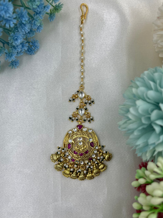 Saanvika Pachi Kundan Mang Tika