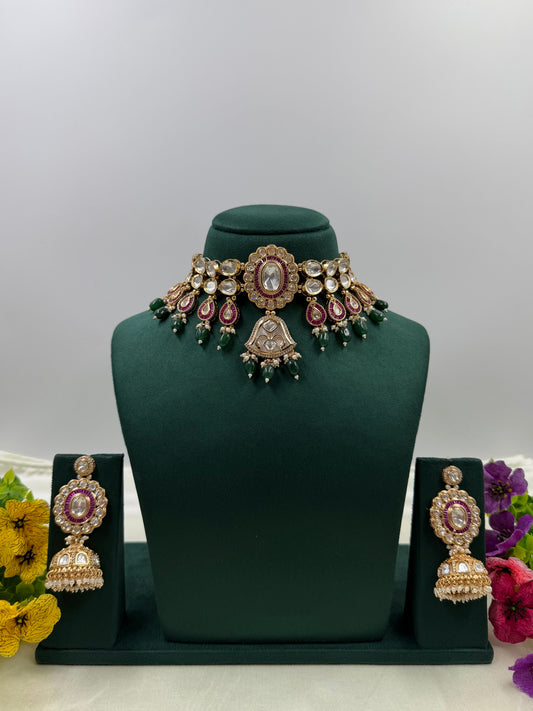 Mithali Moissanite Choker