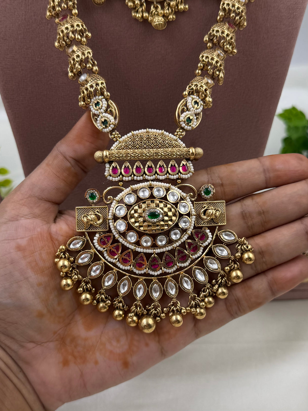 Purnima Heritage Combo Necklace Set