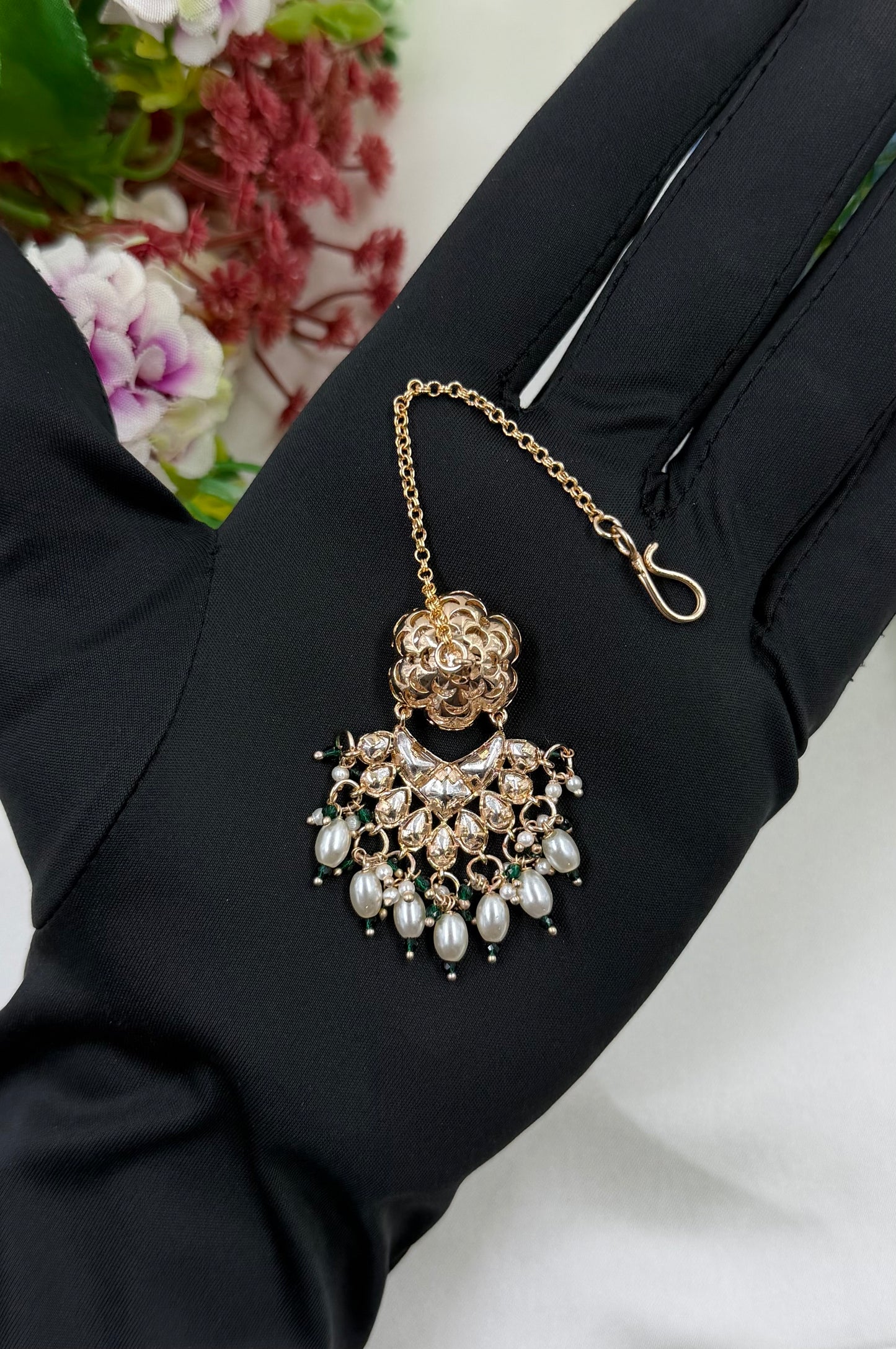 Mudita Moissanite Mang Tika