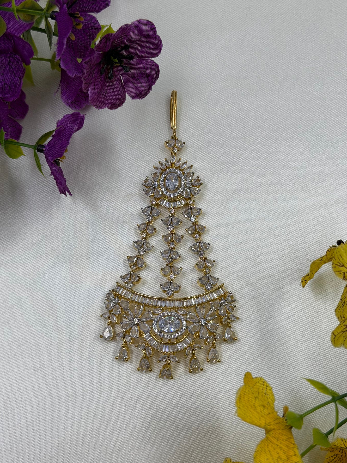 Ritika American Diamond Two Tone Passa