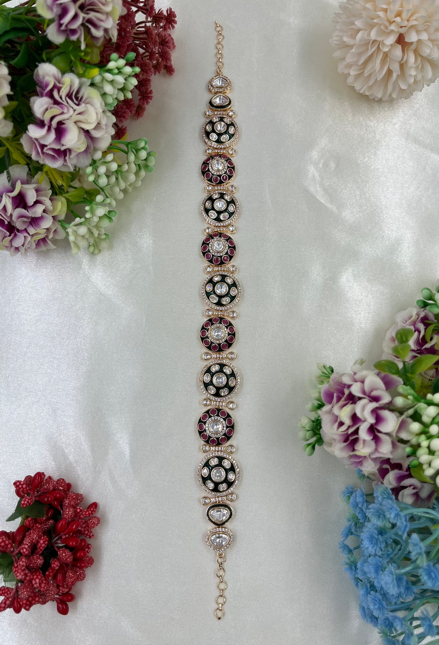 Veloura Moissanite Premium Sheesh Patti