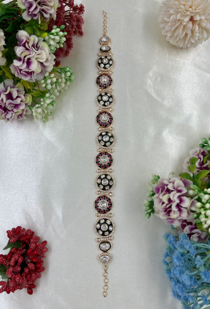 Veloura Moissanite Premium Sheesh Patti