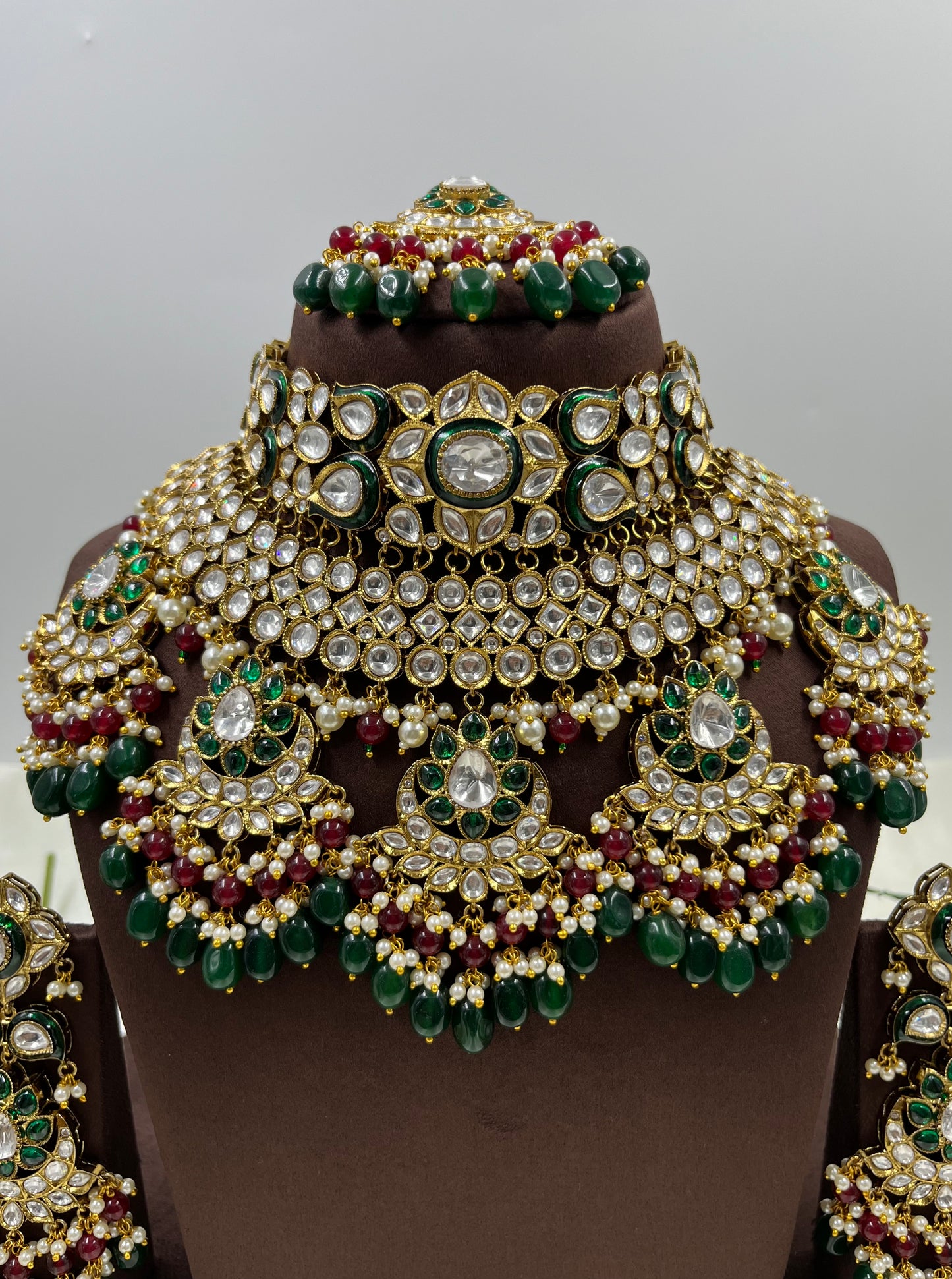 Gauri Polki Kundan Necklace Set