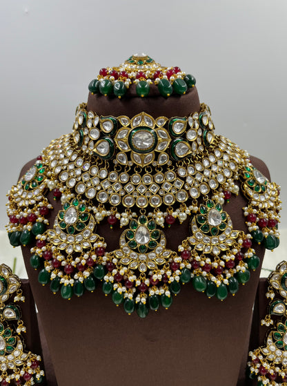 Gauri Polki Kundan Necklace Set