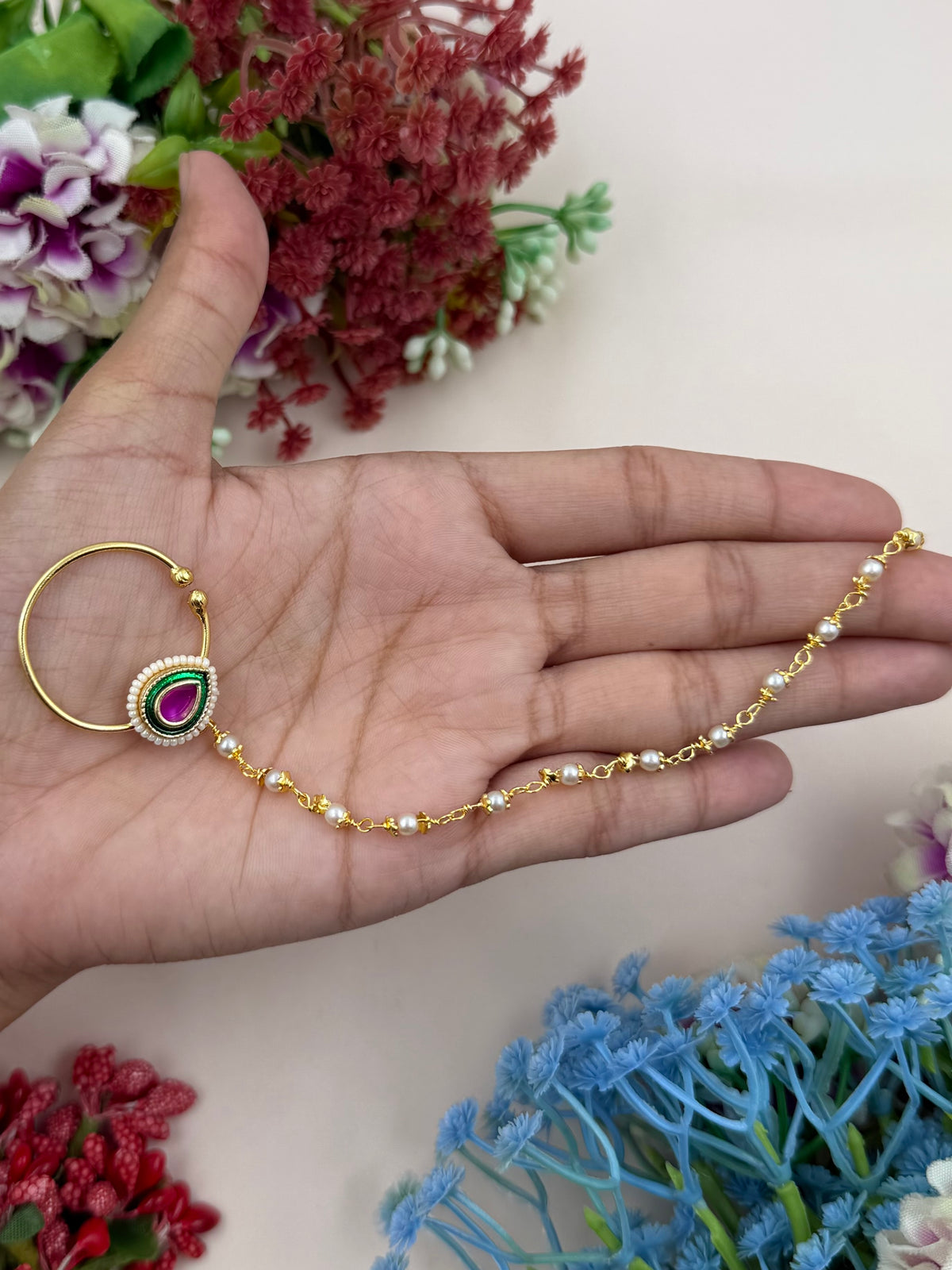 Aarti Traditional Indian Nose Ring